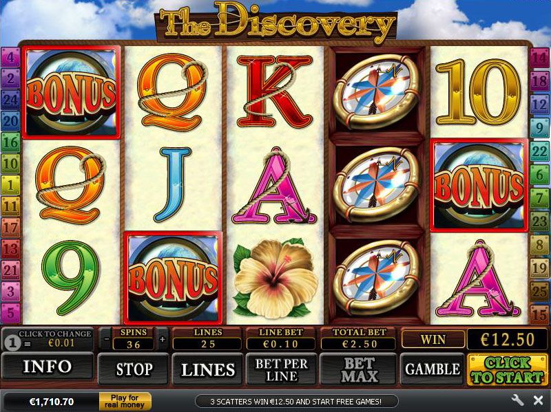 Игровой автомат «The Discovery» — азартные развлечения для гостей клуба Pokerdom